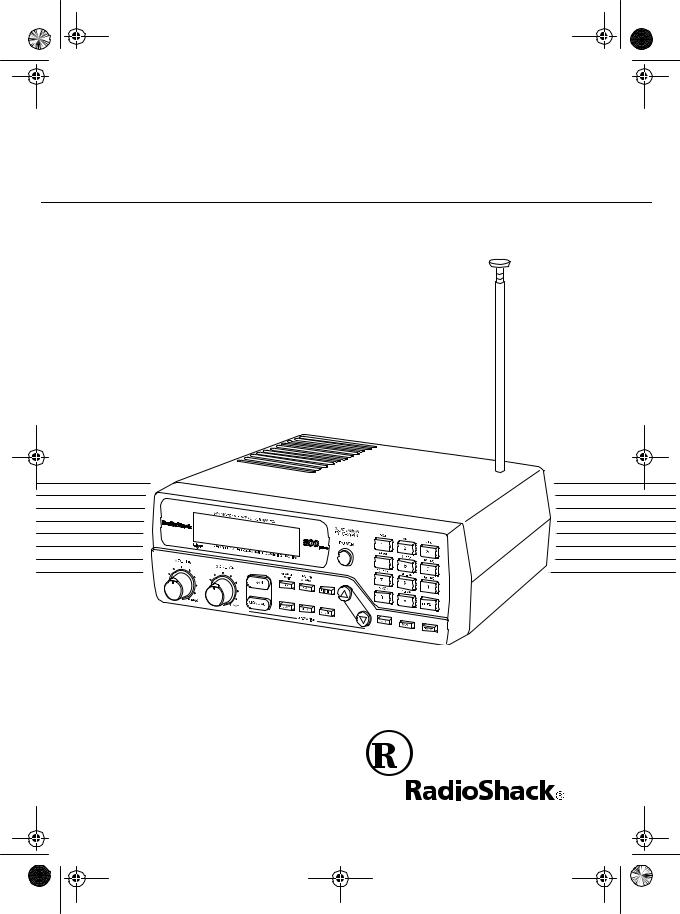 Radio Shack PRO-2048 User Manual