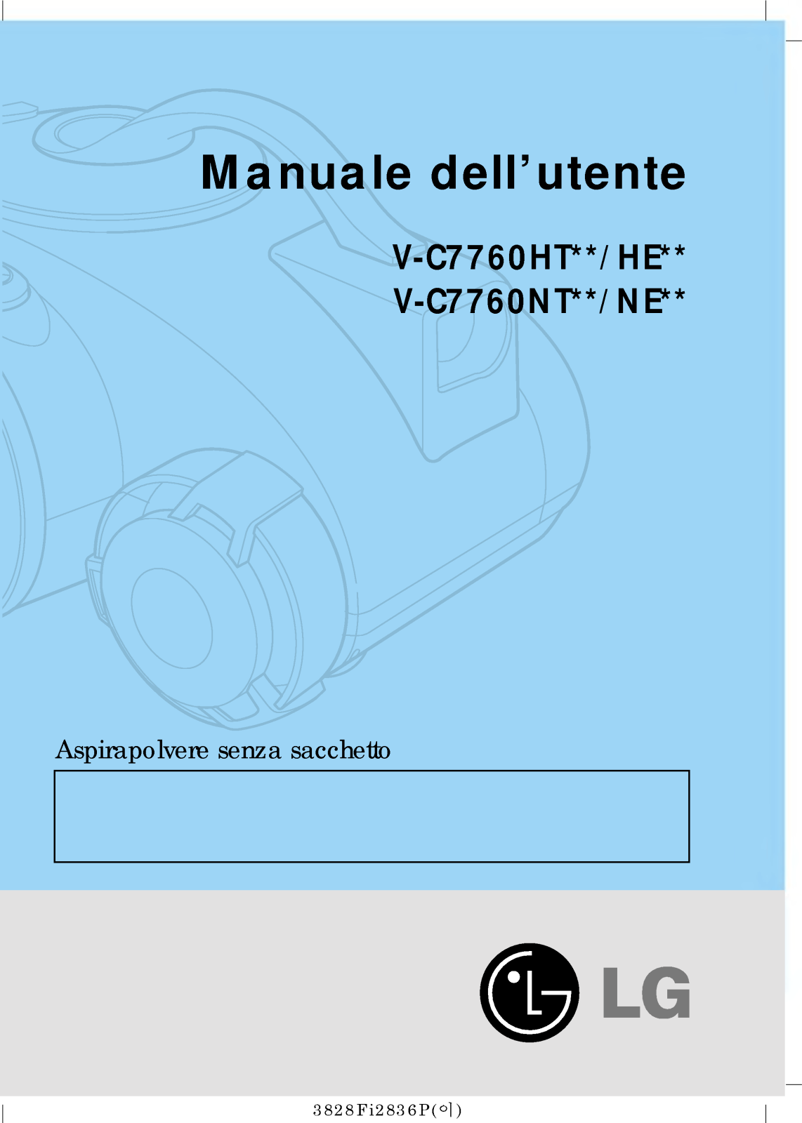 Lg V-C7760HEQR User Manual