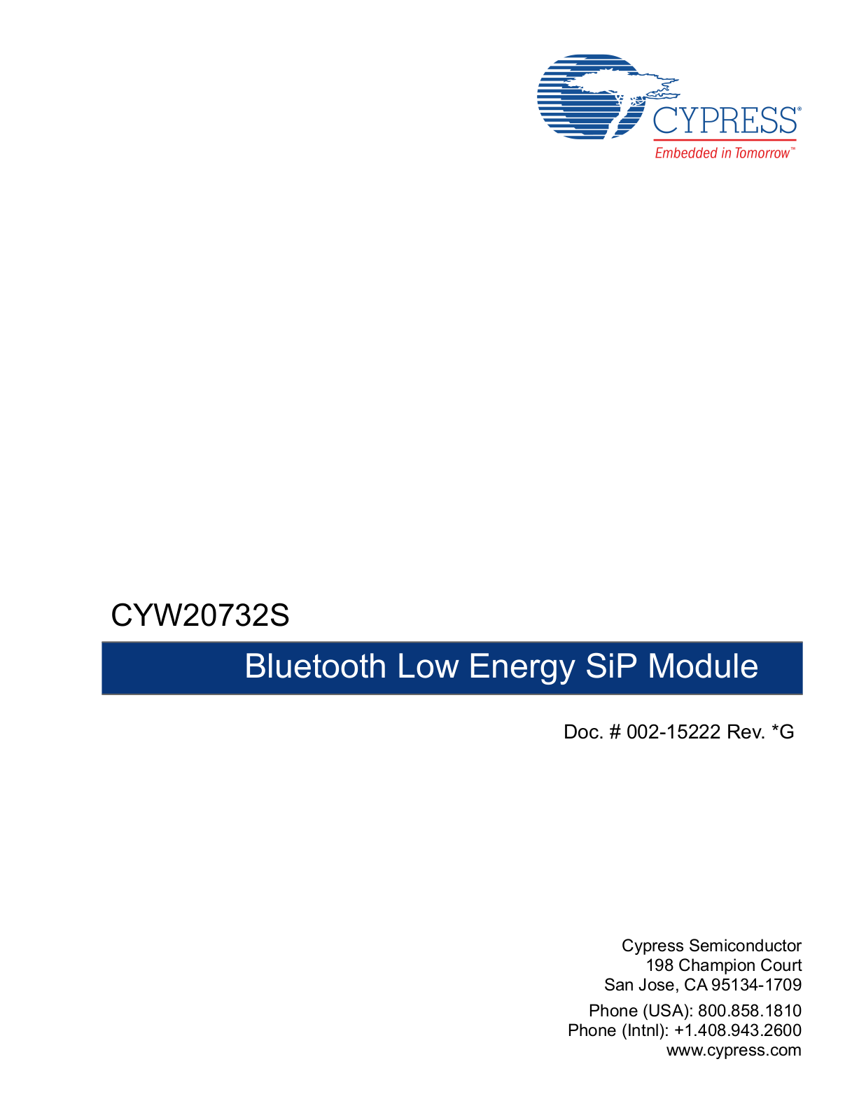 Cypress Semiconductor 0737 User Manual