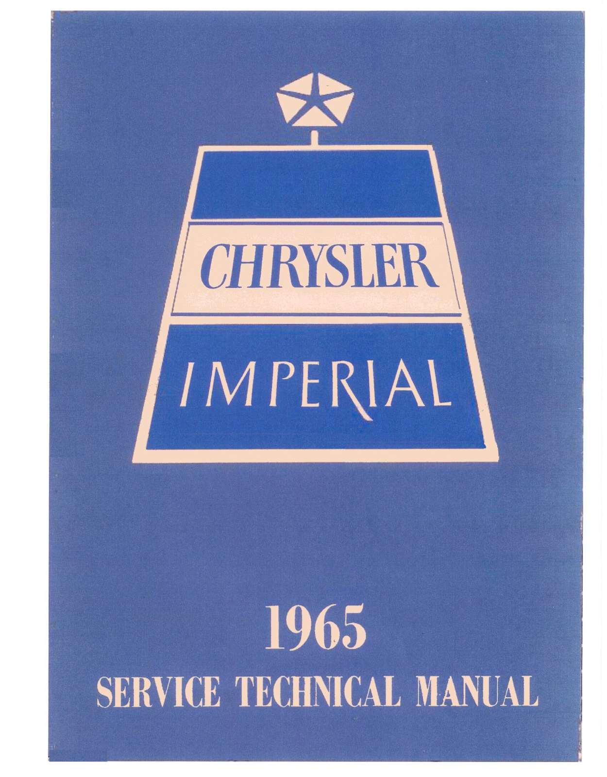 Chrysler Le Baron 1965, Imperial 1965, New Yorker 1965 User Manual