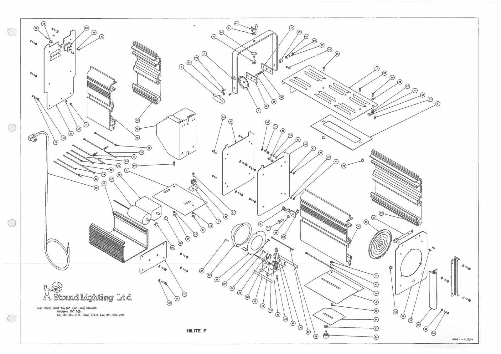 Strand Hilite F Exploded Diagram - ManualMachine.com