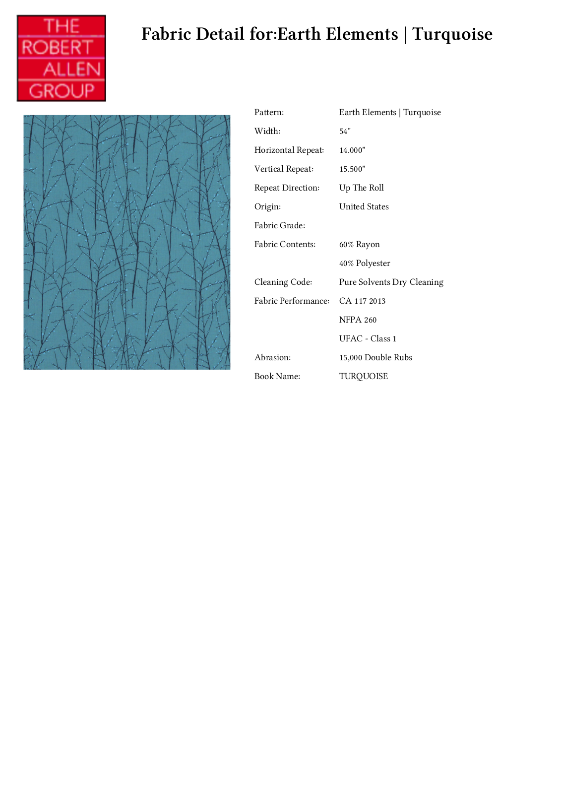Robert Allen RALF1633 Specifications - ManualMachine.com
