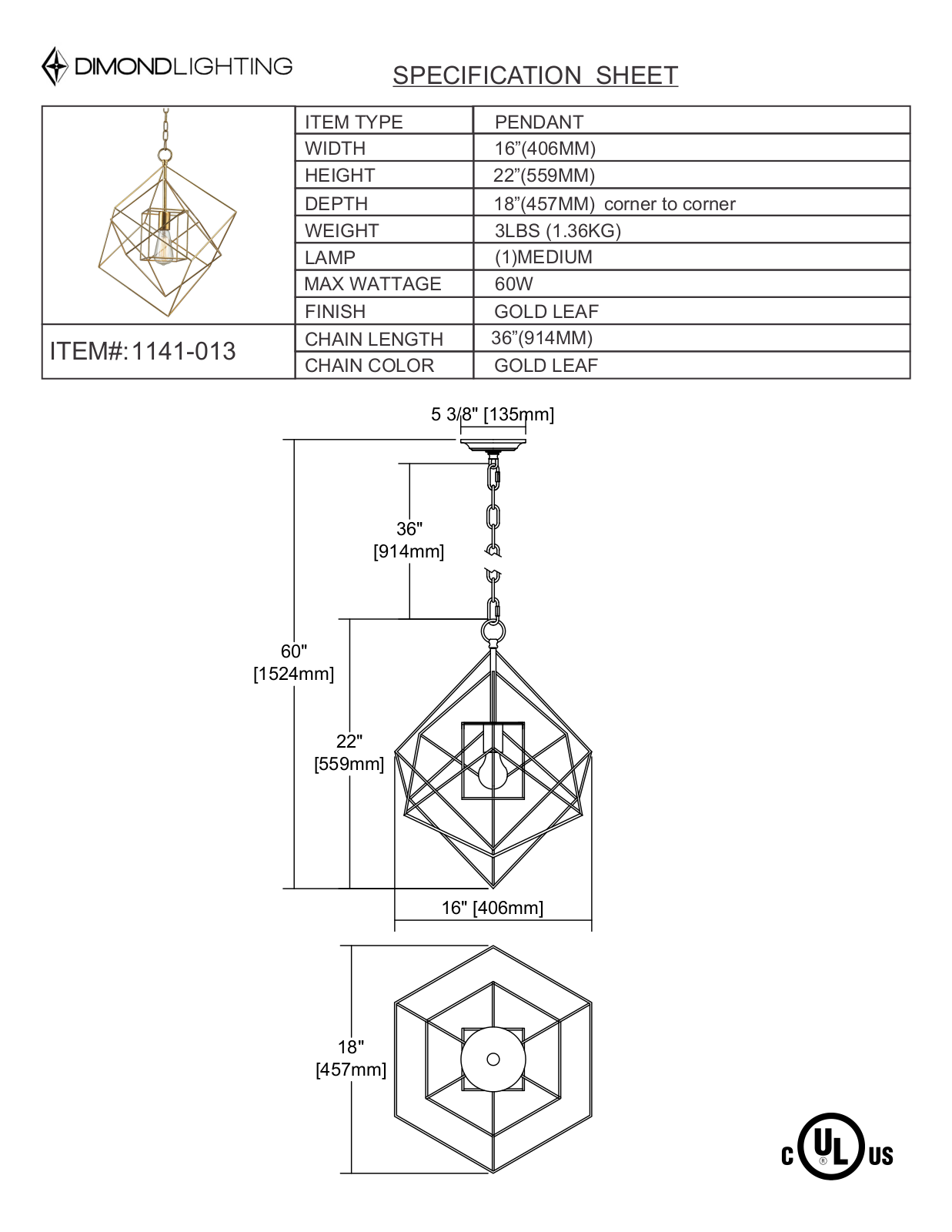 ELK Home 1141013 User Manual