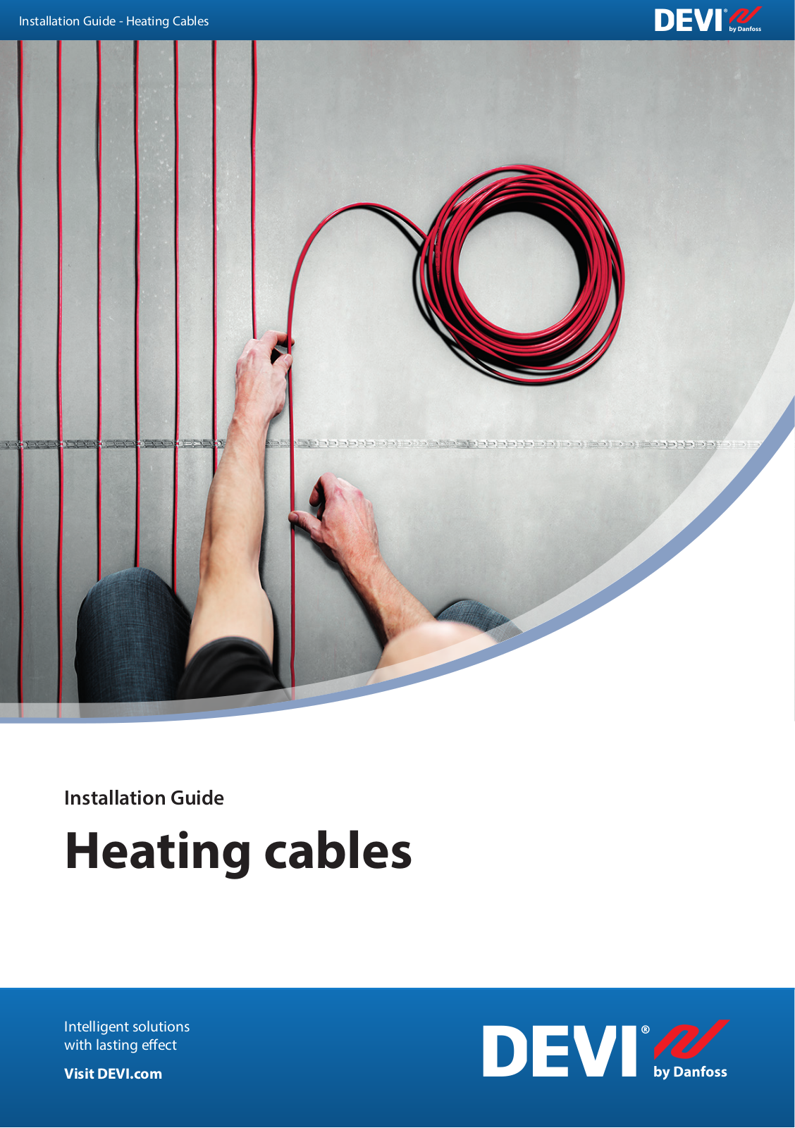 Danfoss Heating cables Operating guide