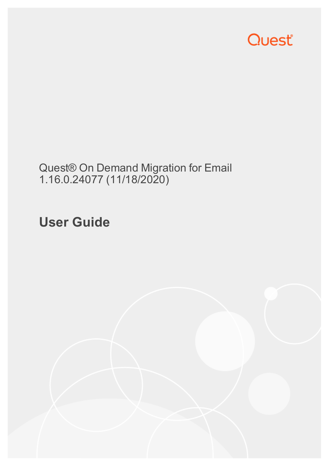 Quest On Demand Migration User Manual - ManualMachine.com