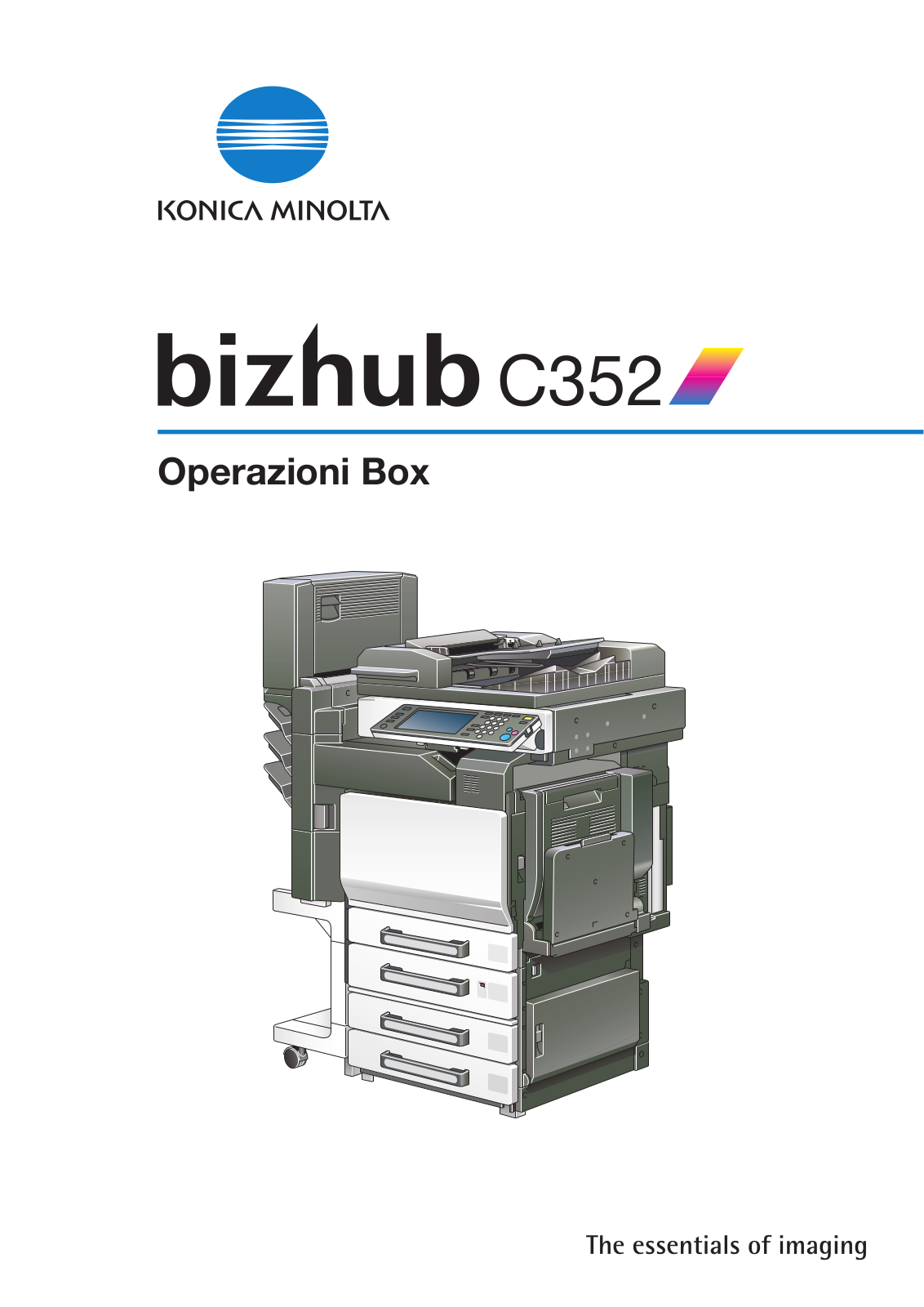 Konica minolta BIZHUB C352 User Manual