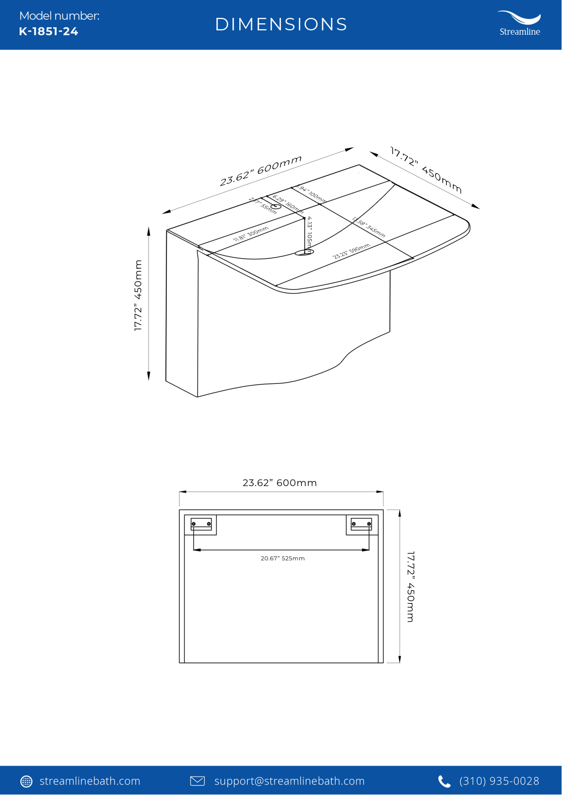 Streamline Bath SLBH7776 Specifications - ManualMachine.com