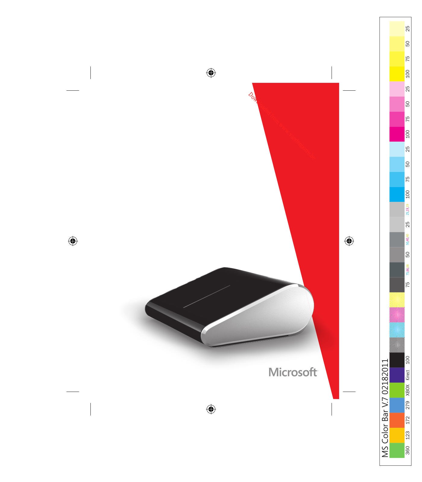 MICROSOFT WEDGE TOUCH BT SURFACE User Manual