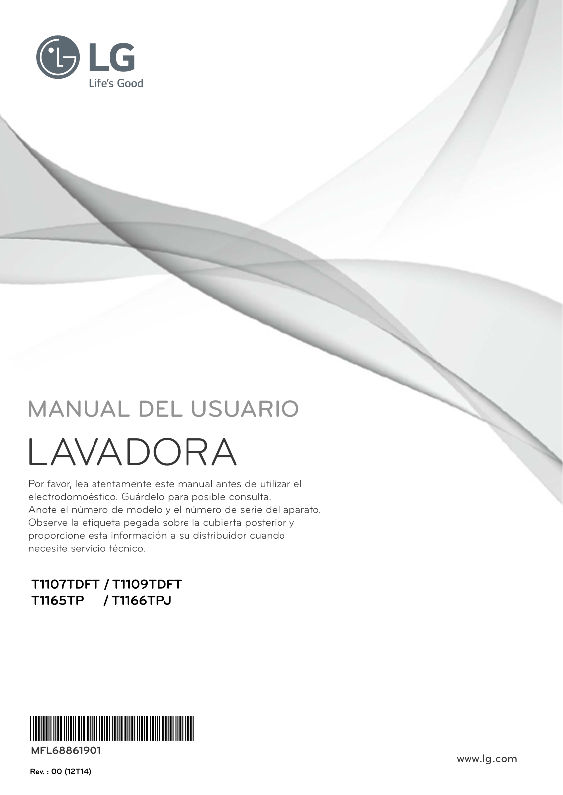 LG T1107TDFT User Manual