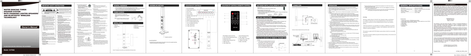 Tonika Electronics Technology TA 440 01 User Manual