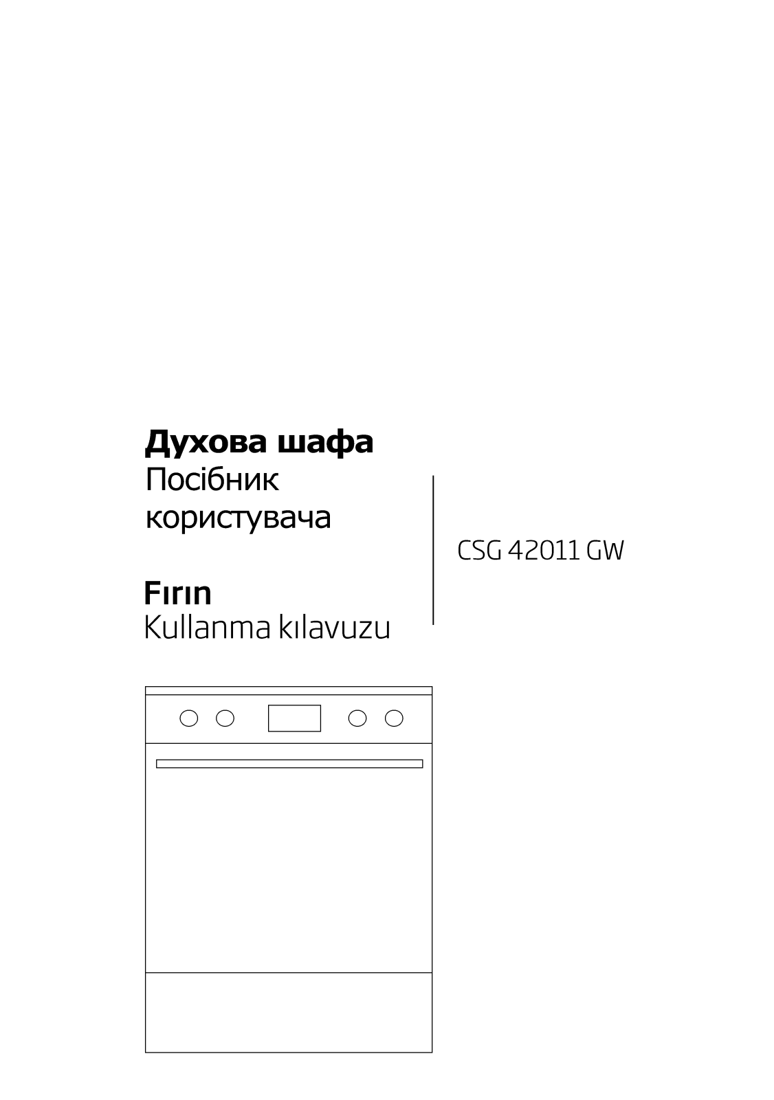 Beko CSG42011GW User manual