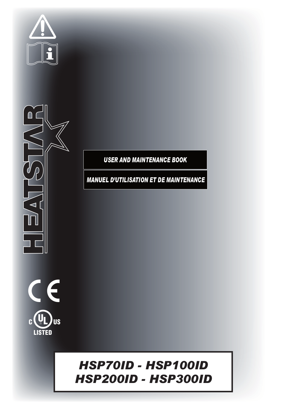 Heatstar HSP70ID, HSP100ID, HSP200ID, HSP300ID User Manual