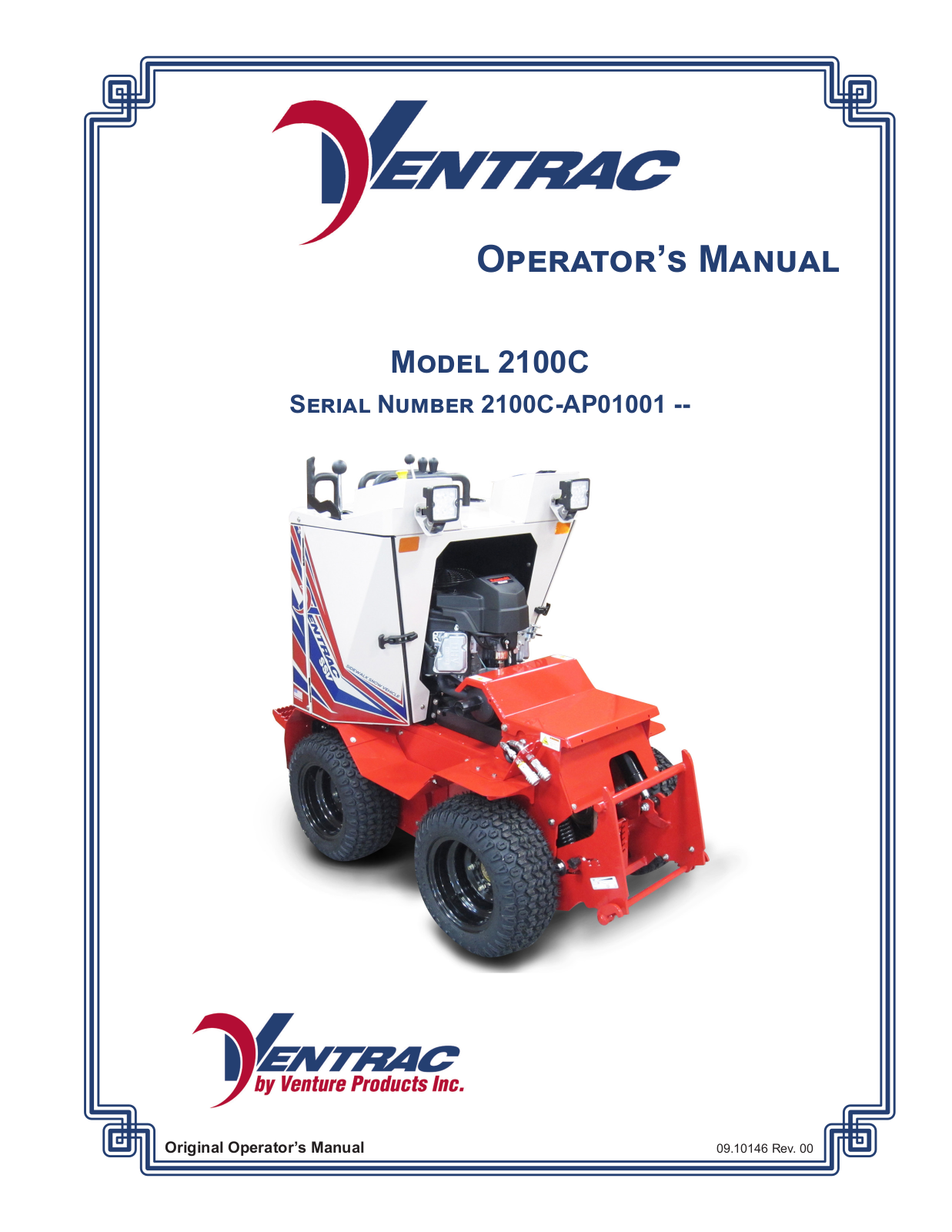 Ventrac 2100C Operator's Manual