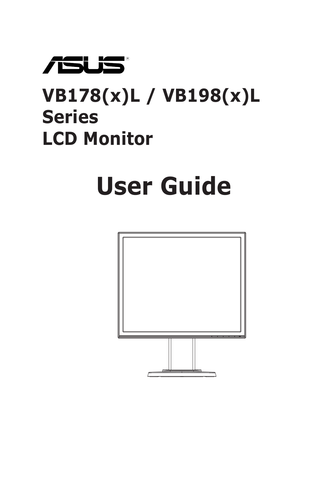 Asus VB198TL User Manual