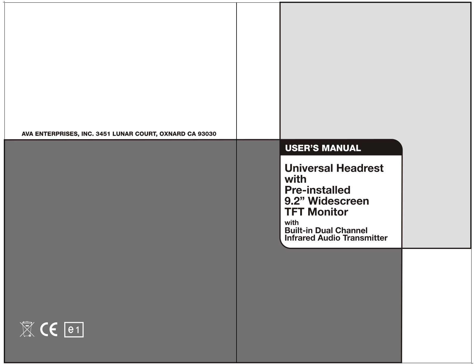 Boss Audio HIR9.2-BGT User Manual