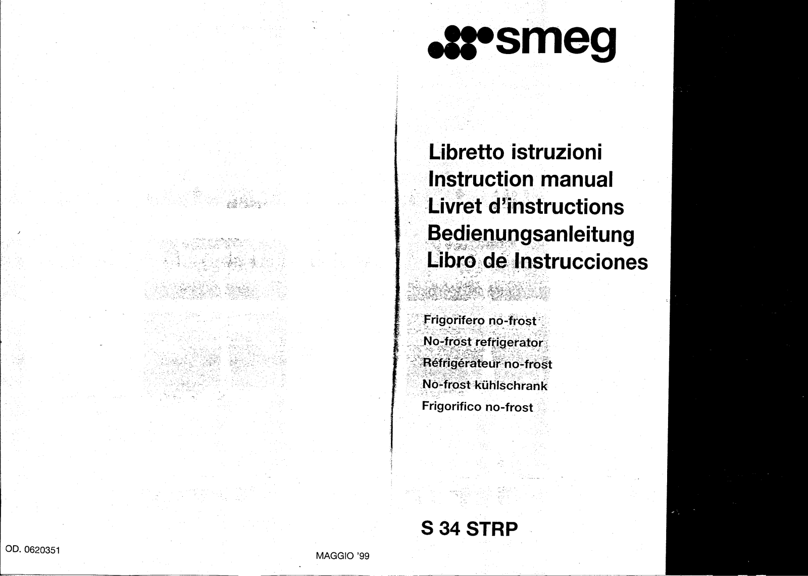 Smeg S34STRP User Manual