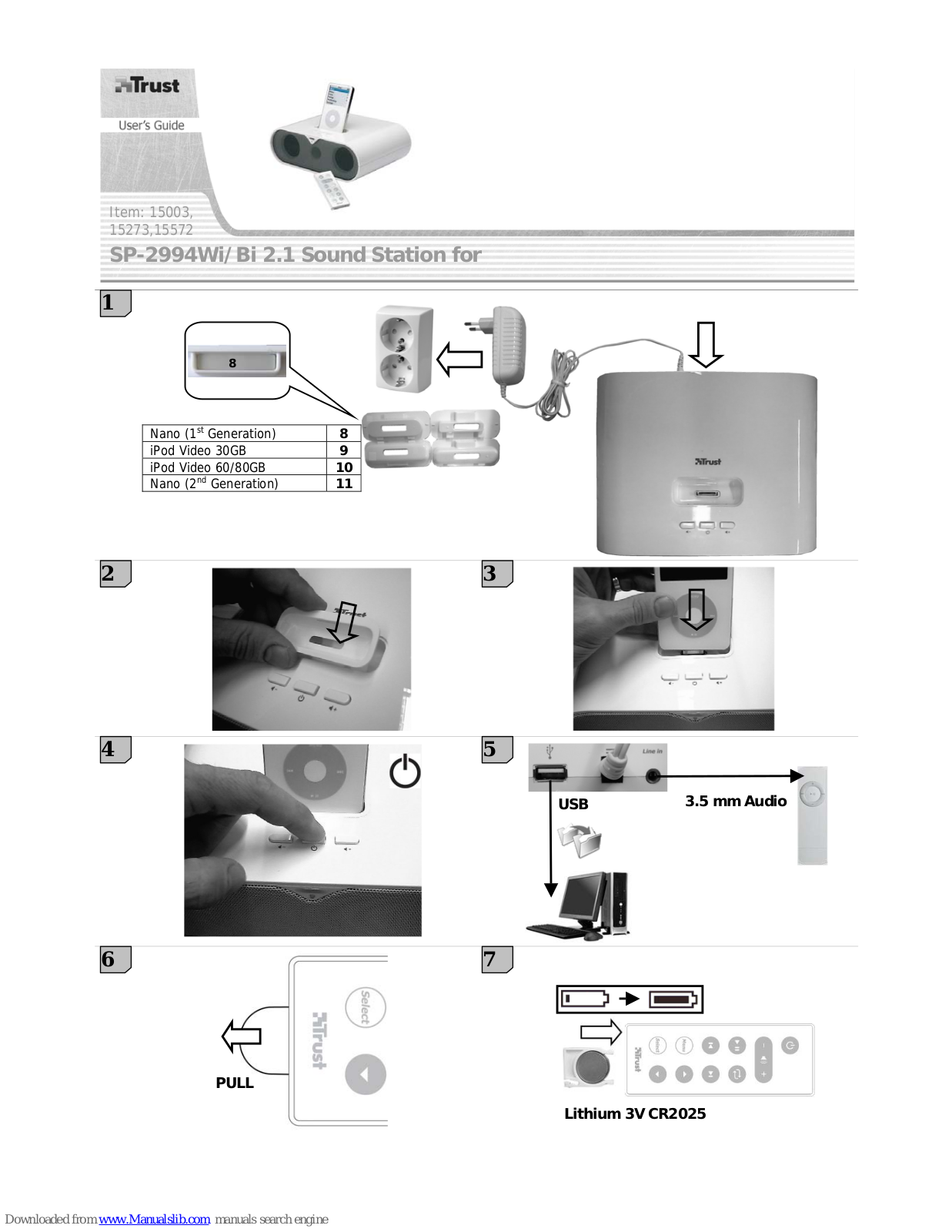 Trust SP-2994Wi, SP-2994Bi User Manual