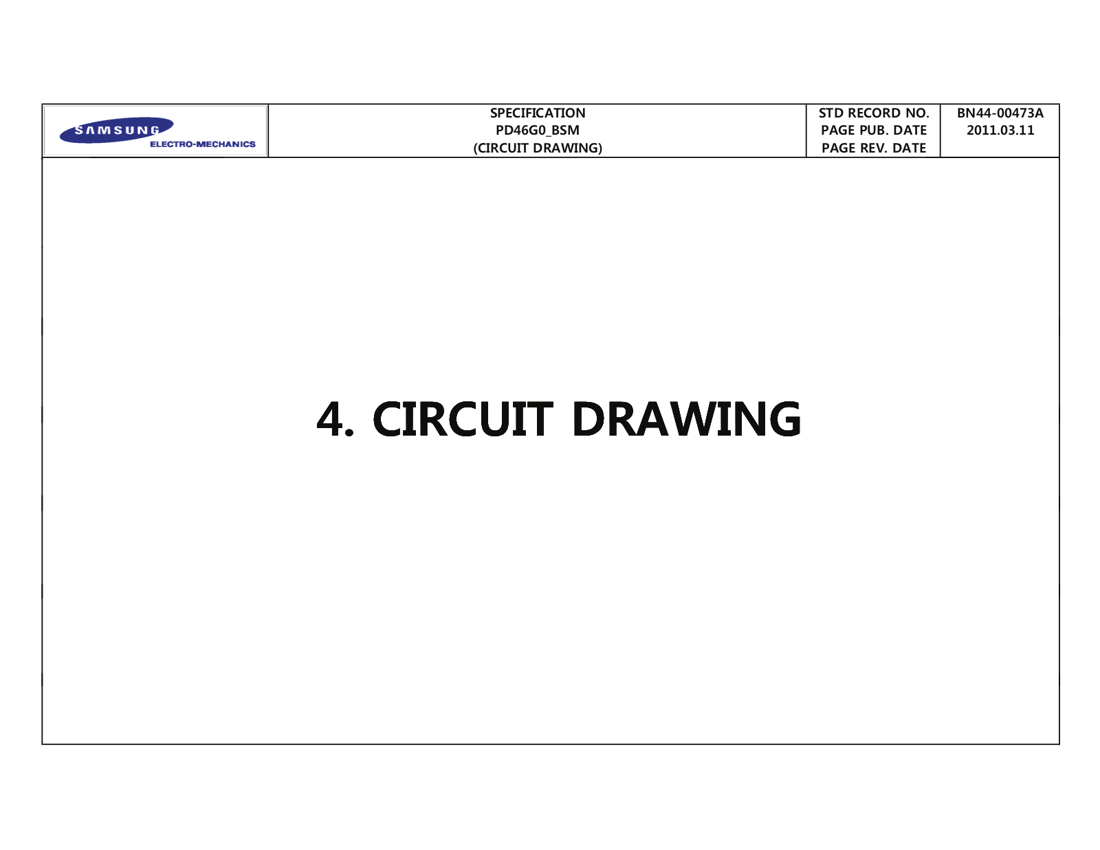 Samsung BN44-00473A, BN44-00552A PSU, UE40D5003 Schematic