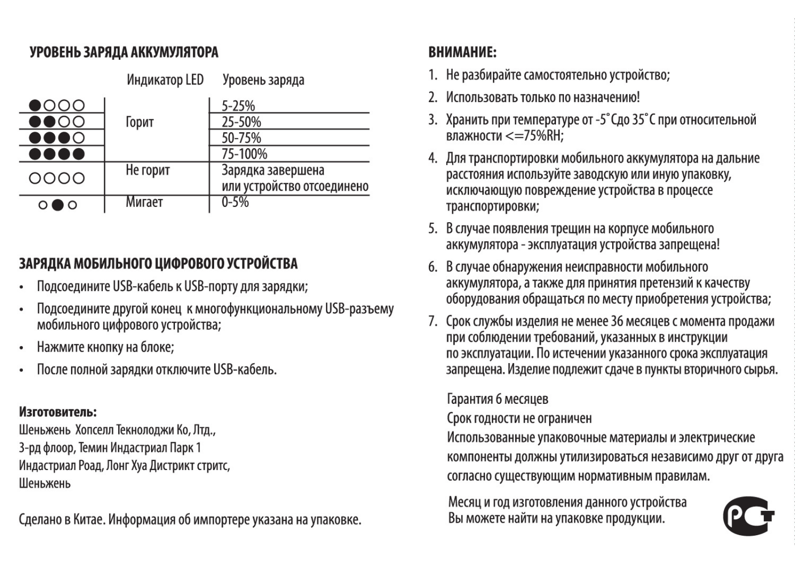 Buro RA-7500PL User Manual