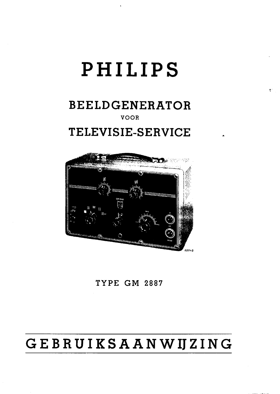 Philips gm2887 schematic