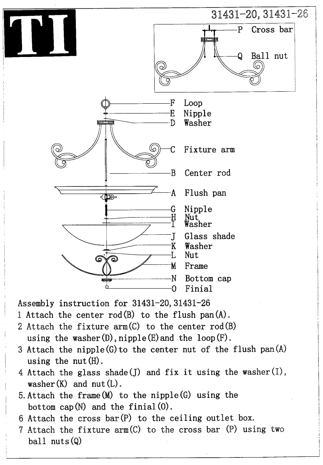 Triarch 31431-25 User Manual