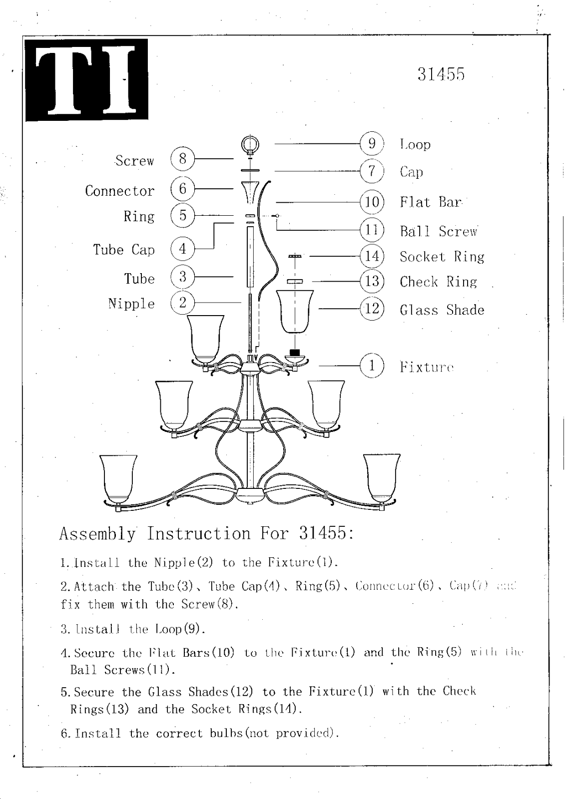 Triarch 31455 User Manual