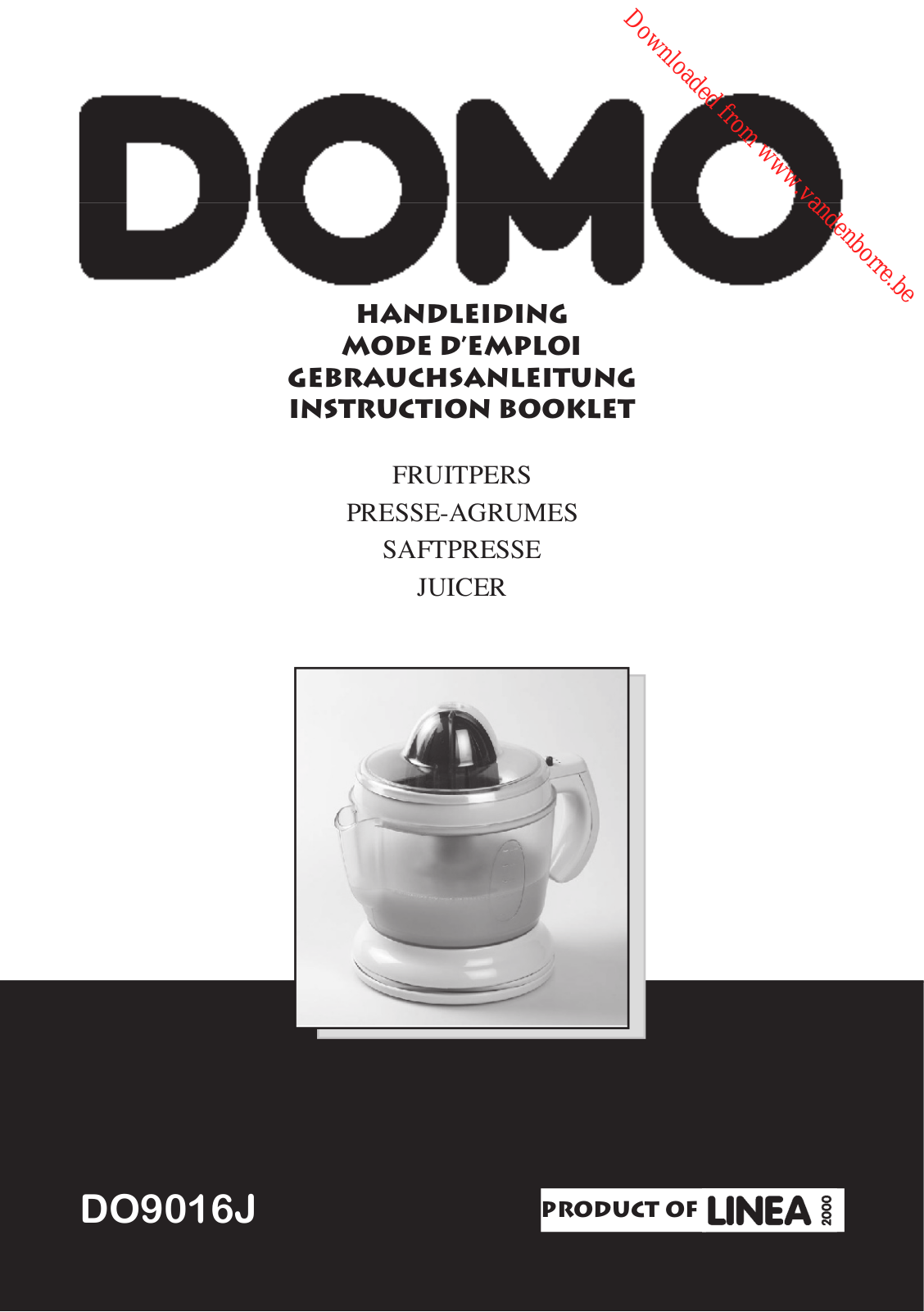 DOMO DO9016J User Manual