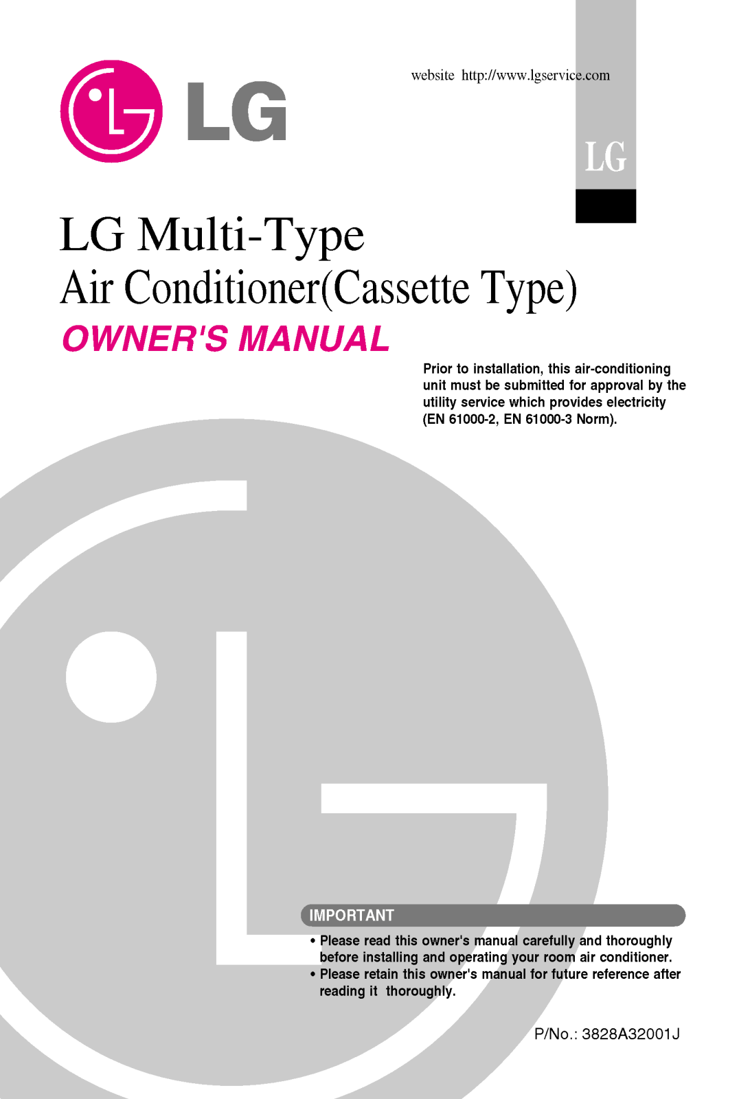 LG LMNH366TDC0, LMNC126TEC0, LMNC486TDC0, LMNC246TFC0 User Manual