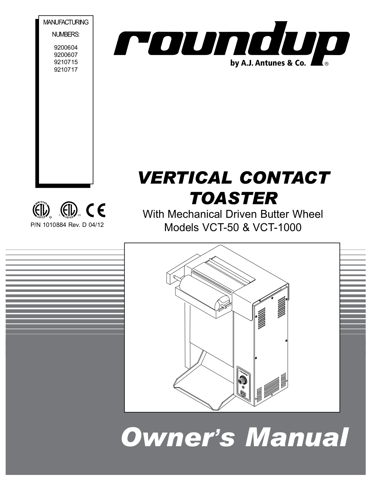 Antunes VCT-1000 Installation Manual