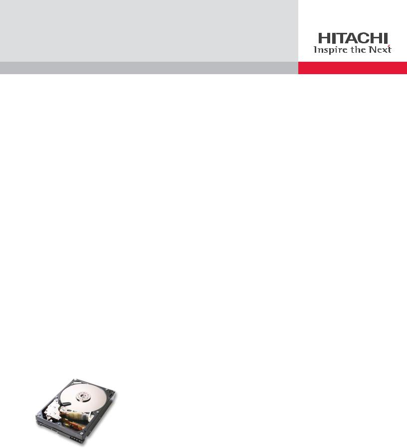 Hitachi DESKSTAR 7K1000 DATASHEET