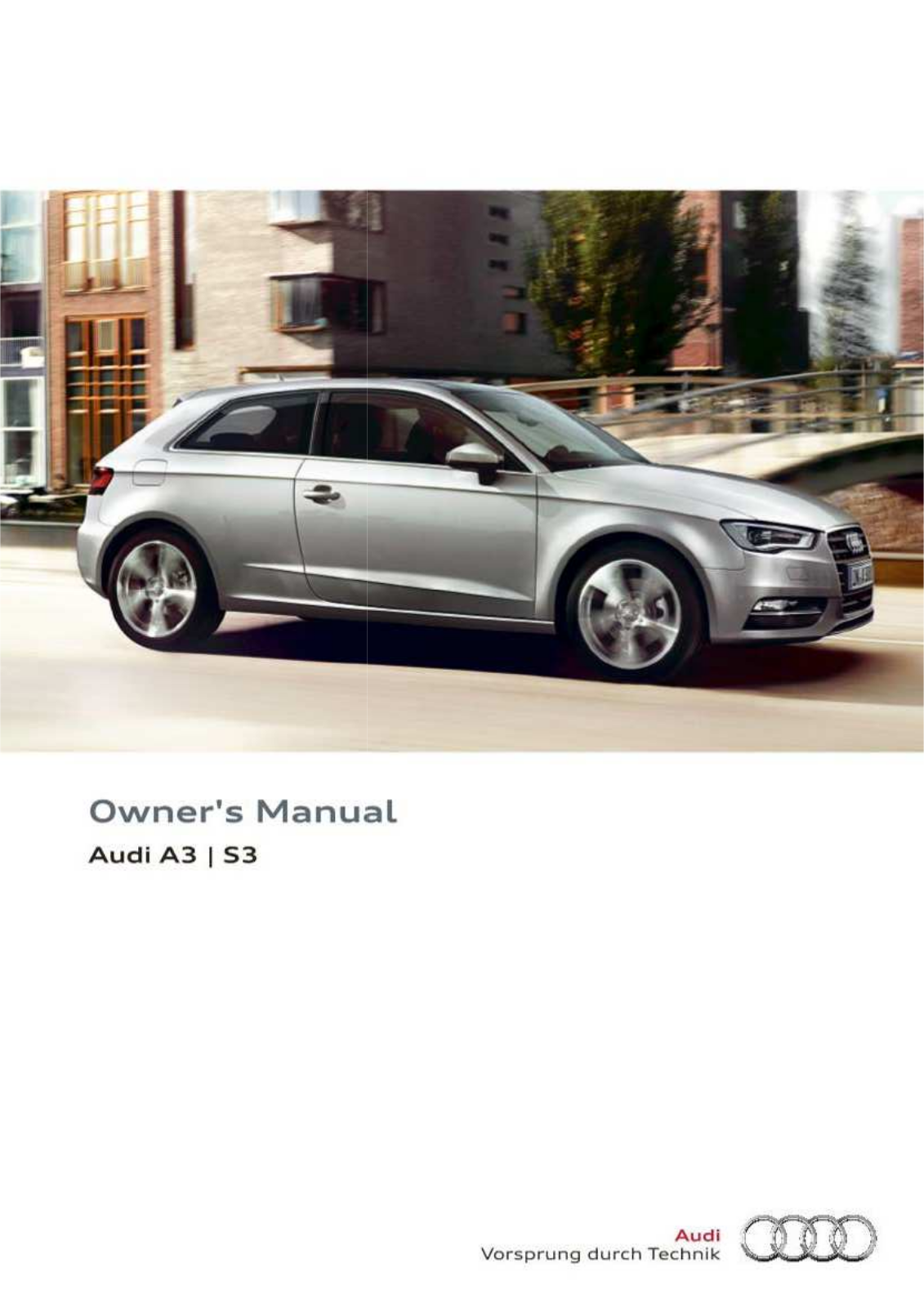 Audi S3 2013, A3 2013 User Manual