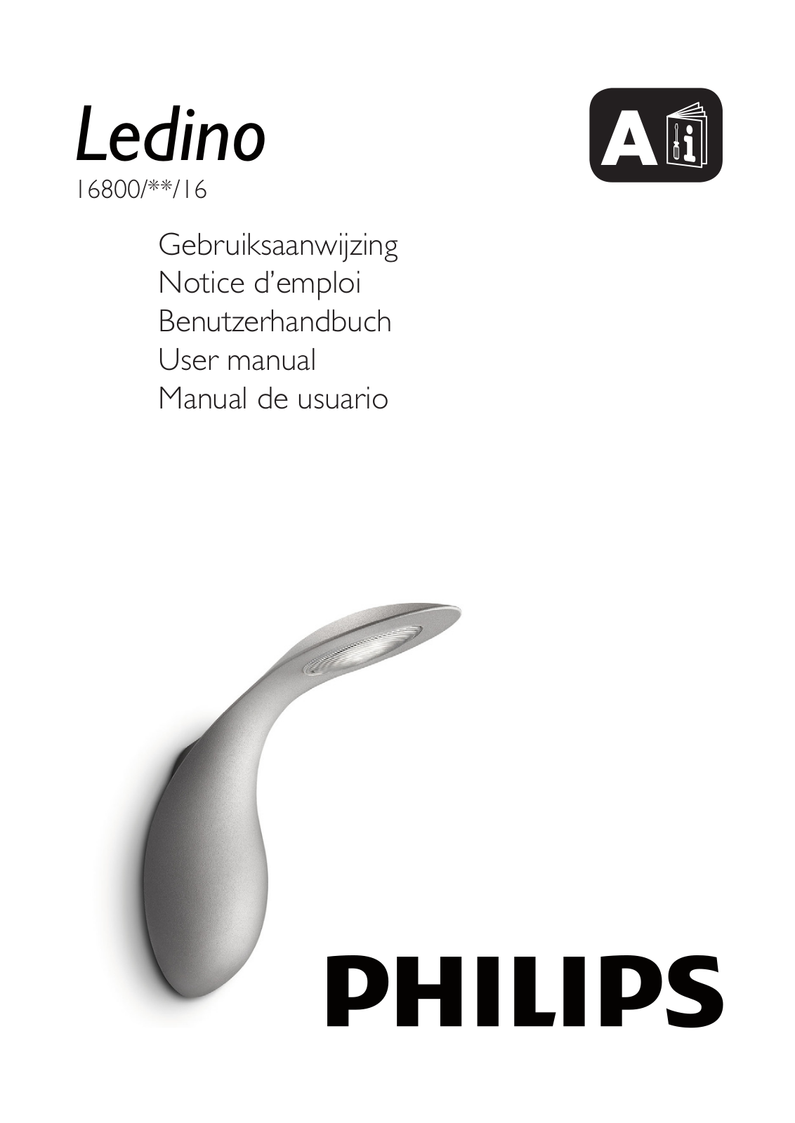 Philips Ledino Wandleuchte User Manual