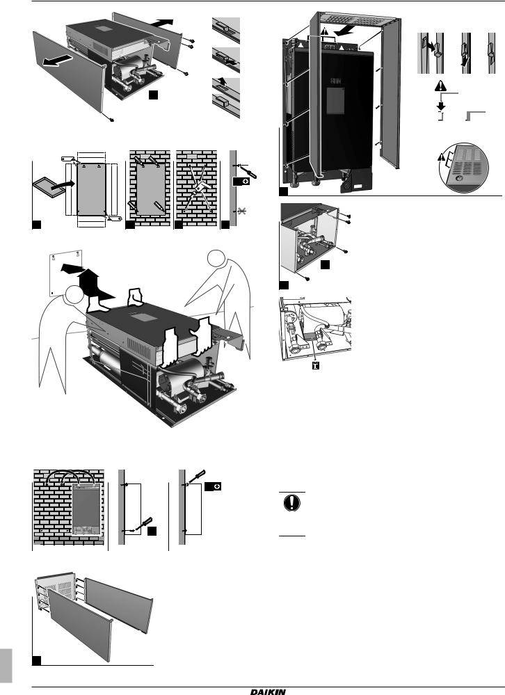 Daikin ERHQ011-014-016BA, ERLQ011-014-016CA, EHBH/X16CA Installation manuals