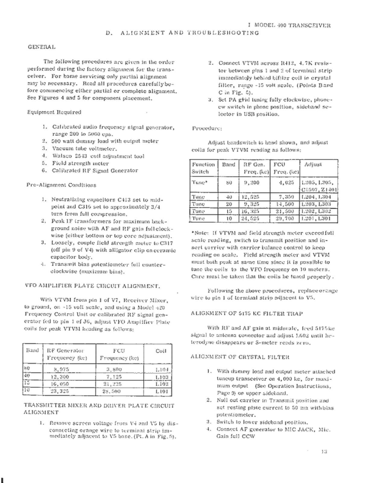 Swan 400 User Manual (PAGE 08)