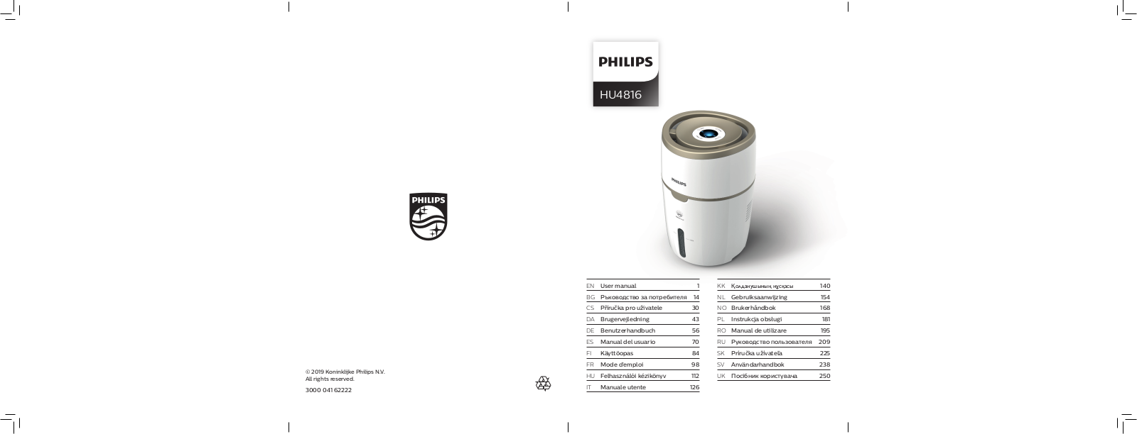 Philips HU4816 User Manual