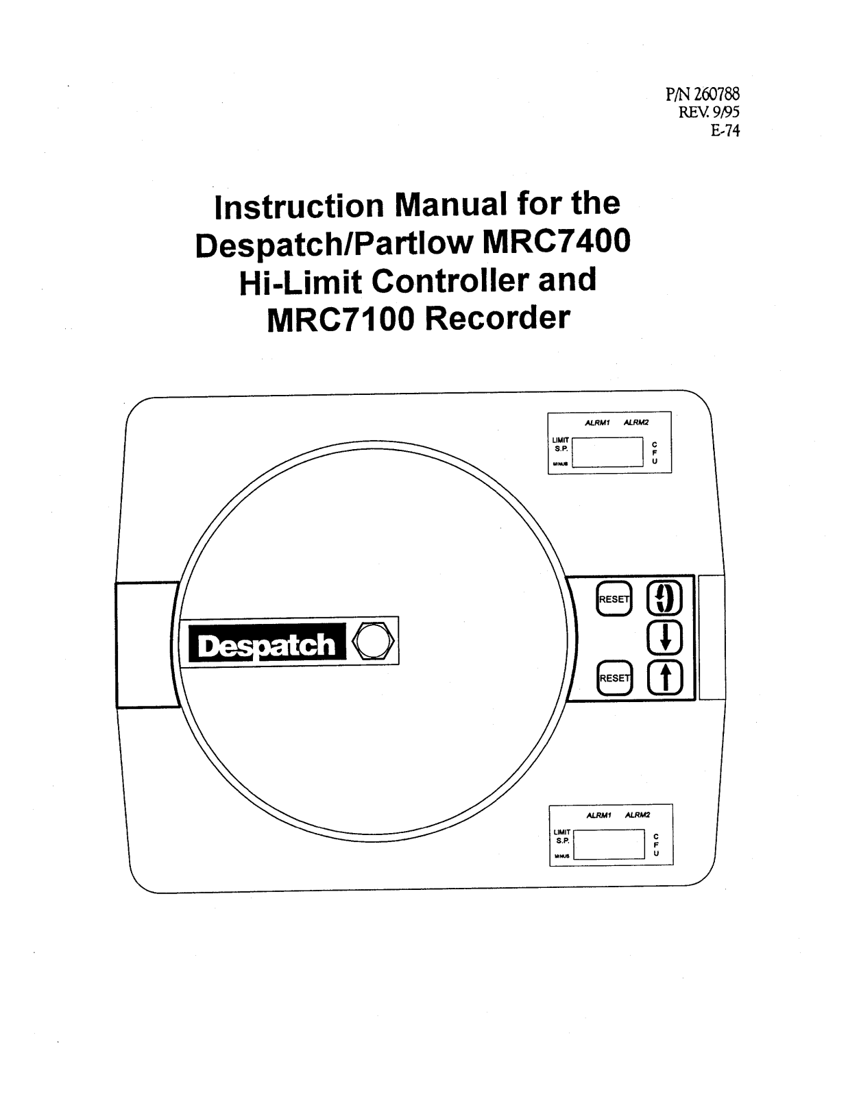 Despatch MRC7100 Installation  Manual