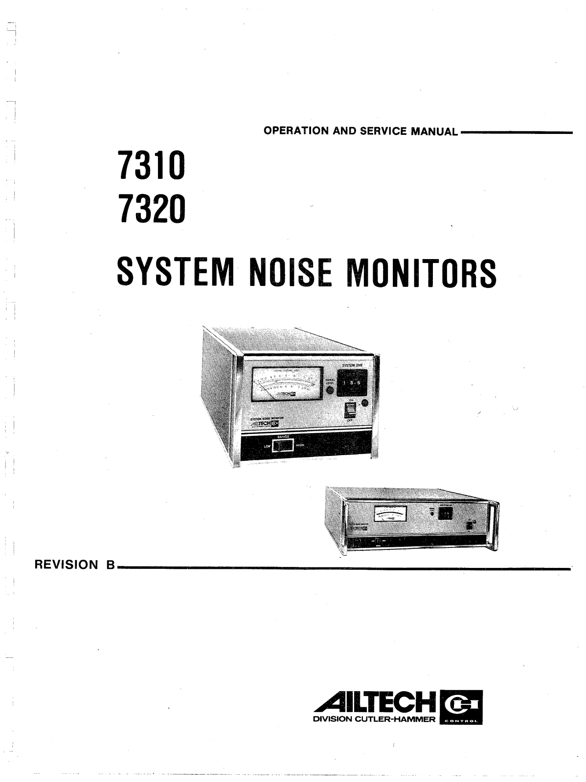 Ailtech 7310, 7320 schematic