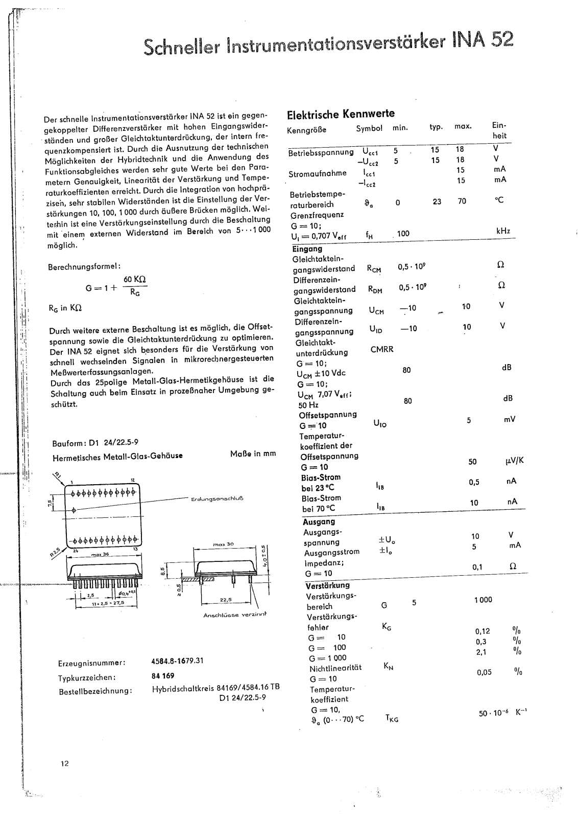 KWH ina52 User Manual