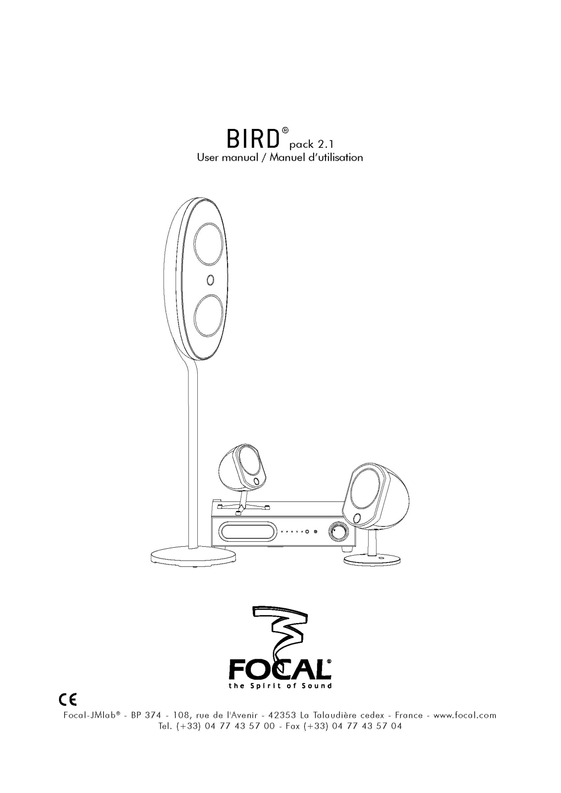 Focal Power-Bird, Bird, Super-Bird User Manual