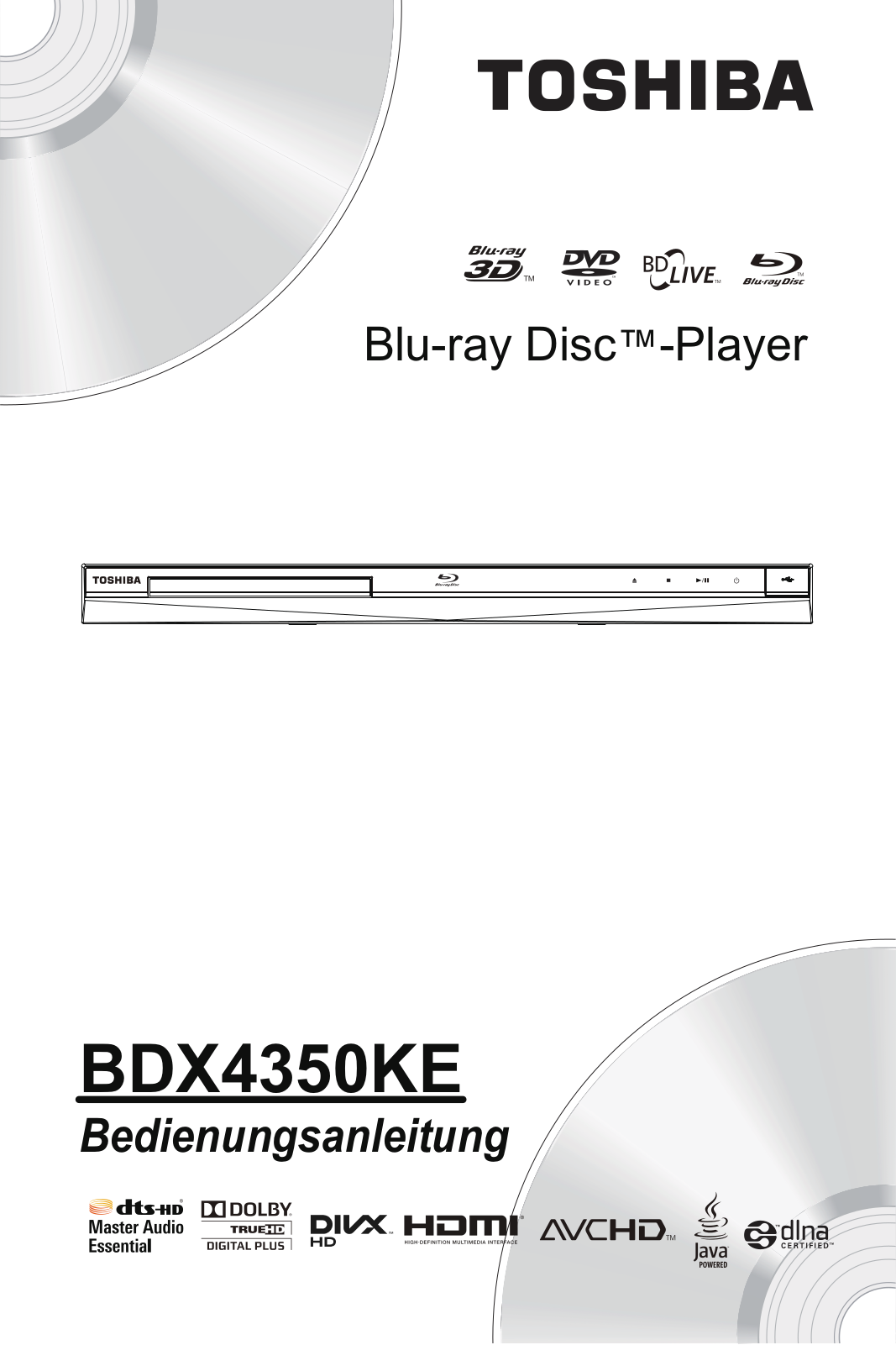 Toshiba BDX4350KE User Manual