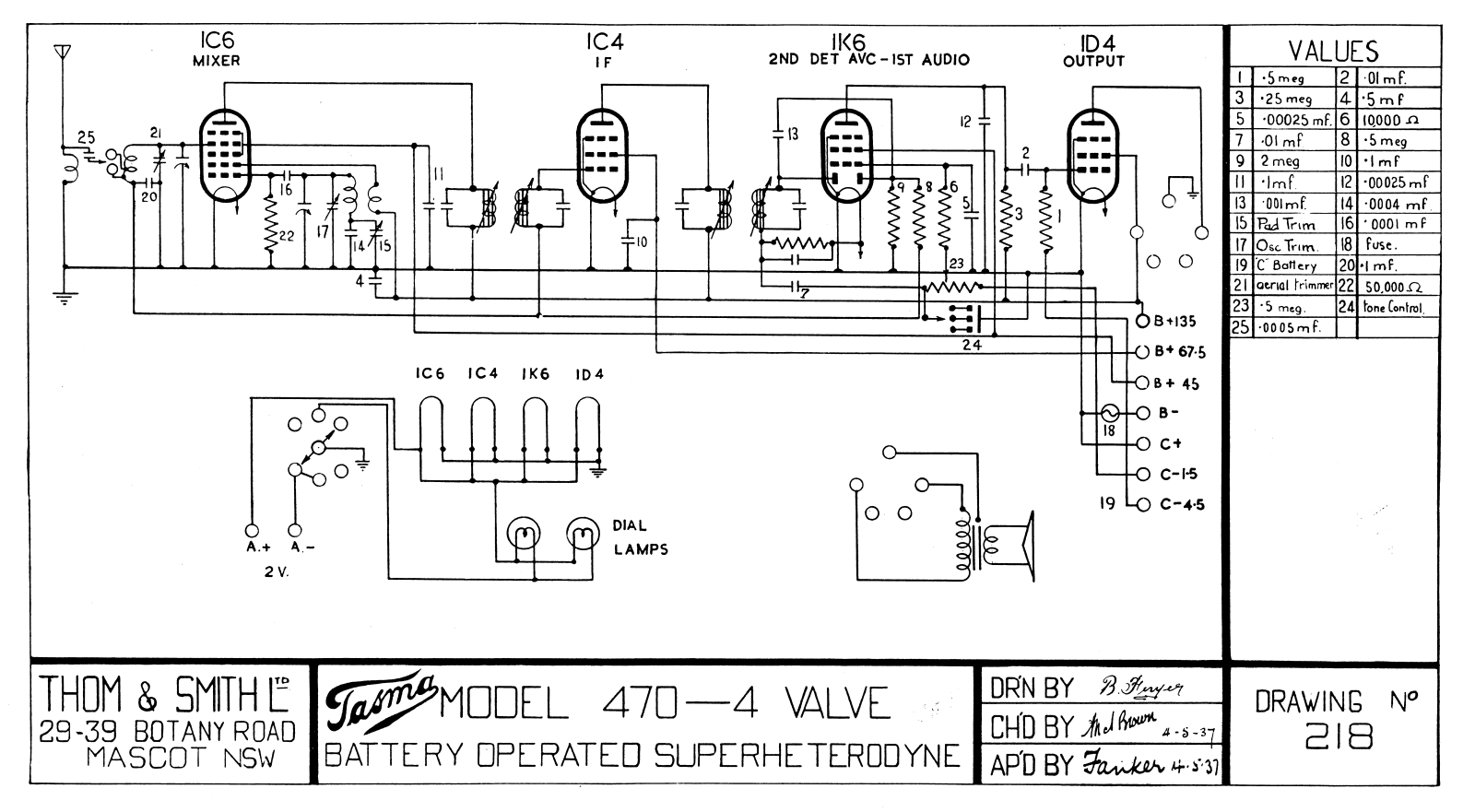 Tasma 470 Diagram - ManualMachine.com