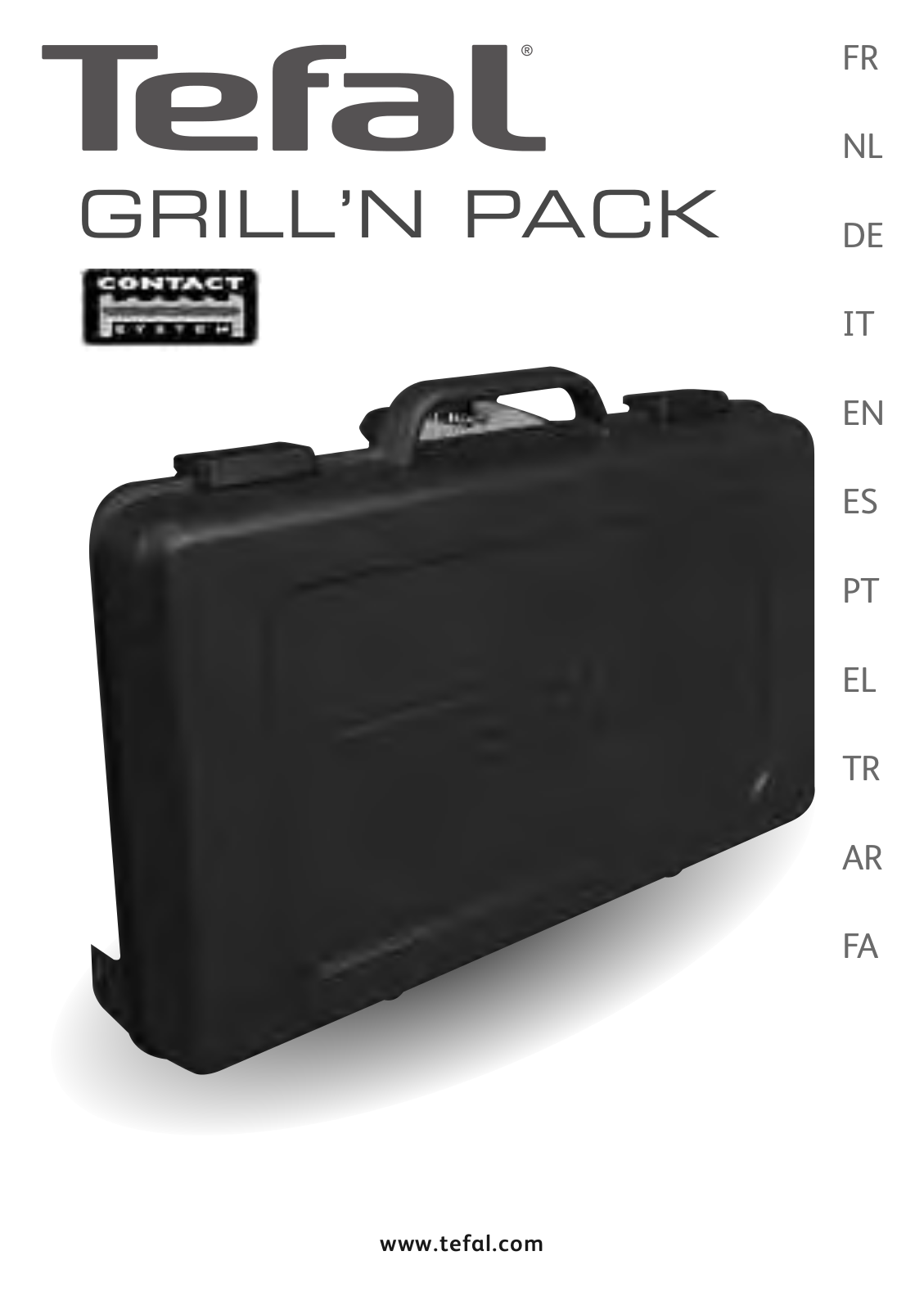 Tefal GRILL’N PACK User Manual