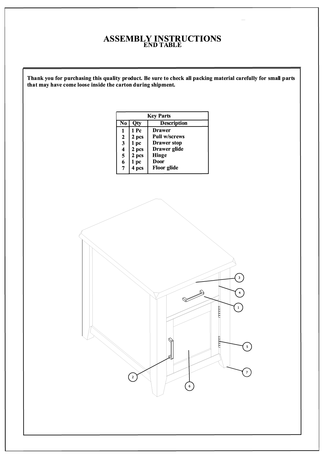 Lark Manor™ JFI4021 Installation & Assembly - ManualMachine.com