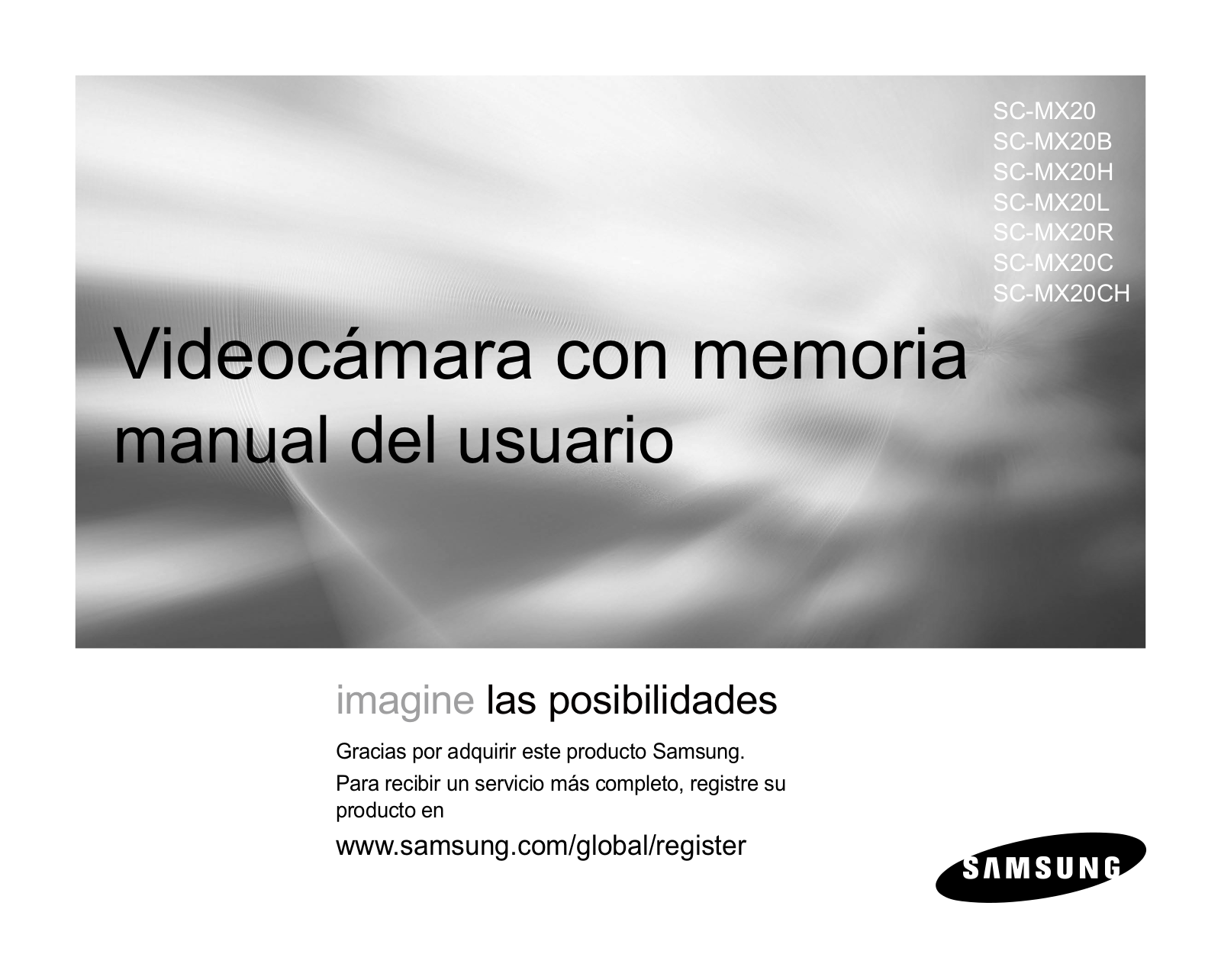 Samsung SC-MX20 User Manual