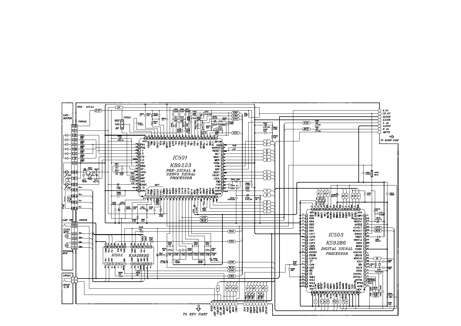 LG CD-321AX SERVICE MANUAL