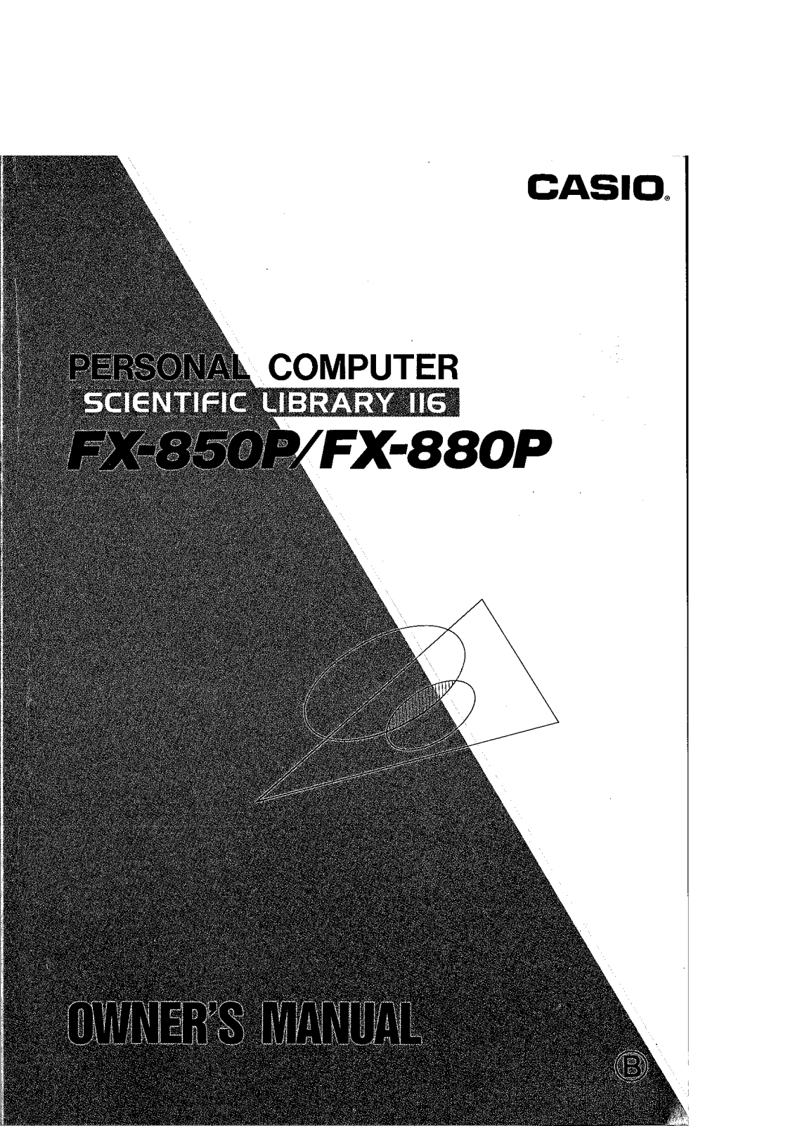 CASIO FX-880P, FX-850P User Manual