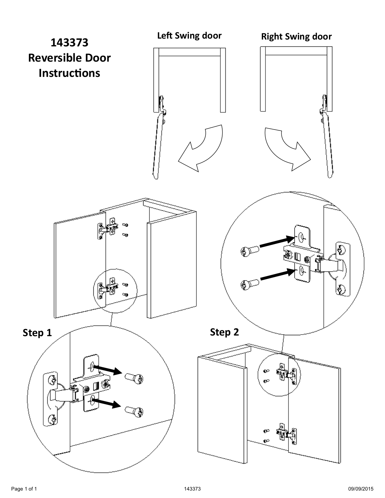 Ashley W26124 Assembly Guide