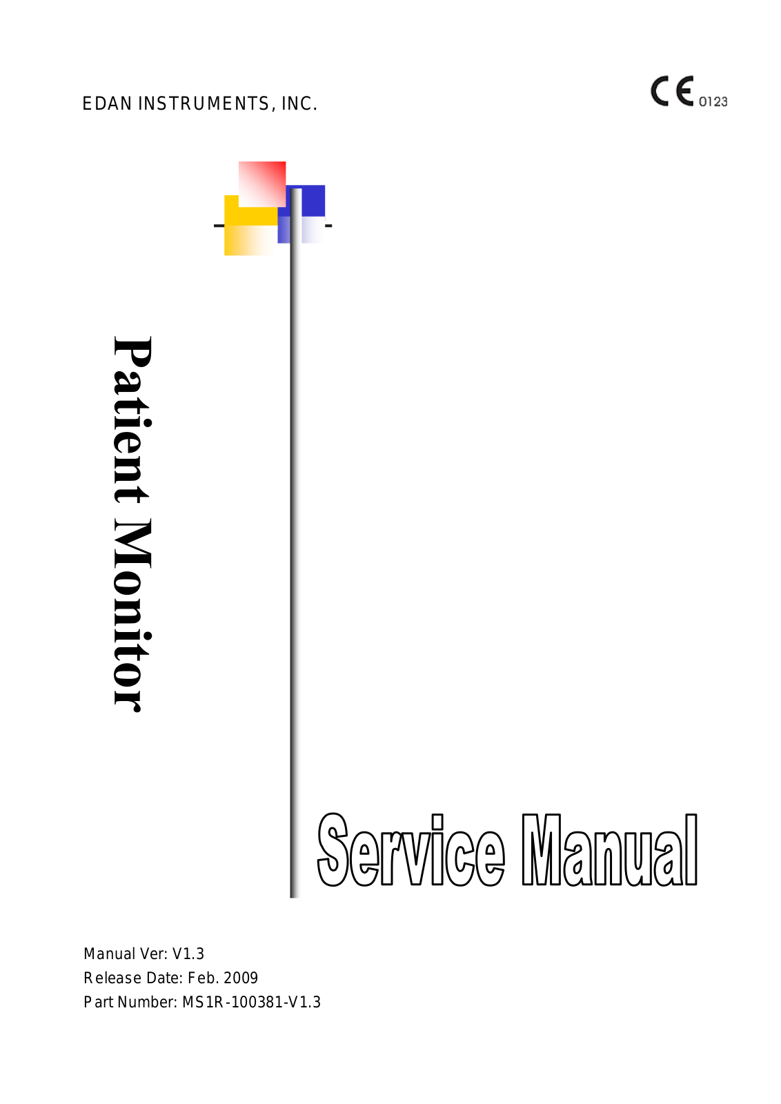 Edan M8, M9 Service manual