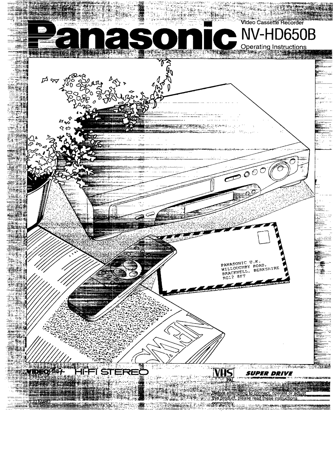 Panasonic NV-HD650B User Manual