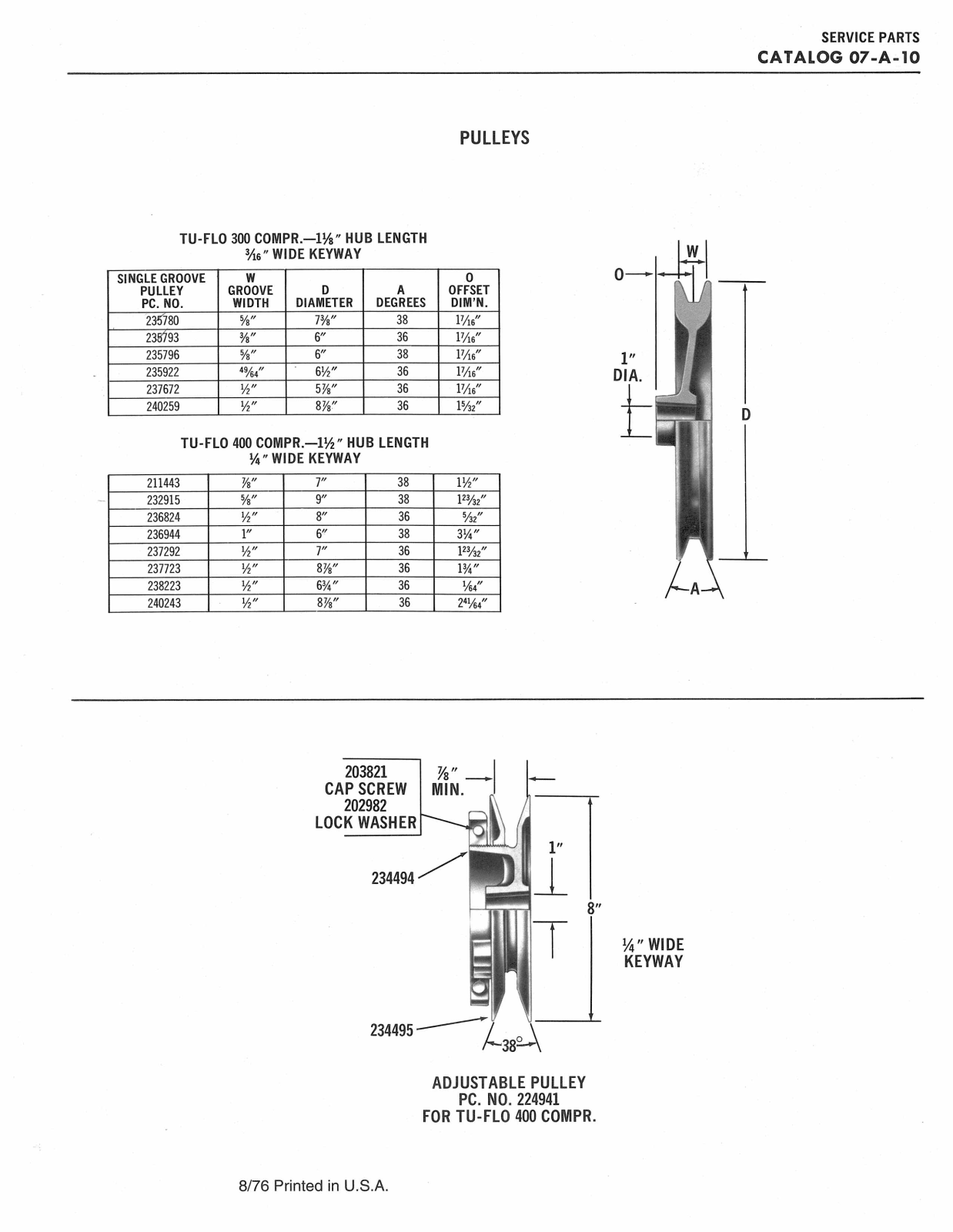 BENDIX 07-A-10 User Manual